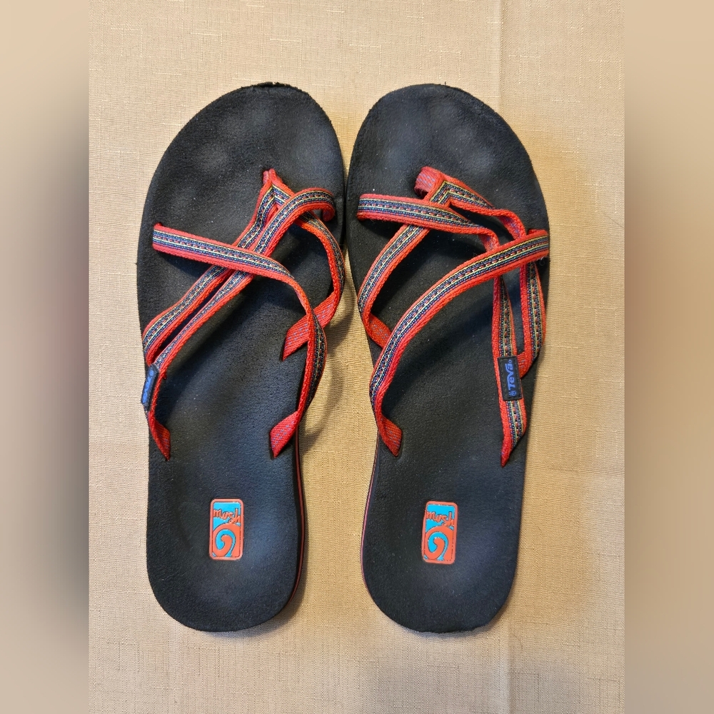 Teva Multicolor Strapped Sandals